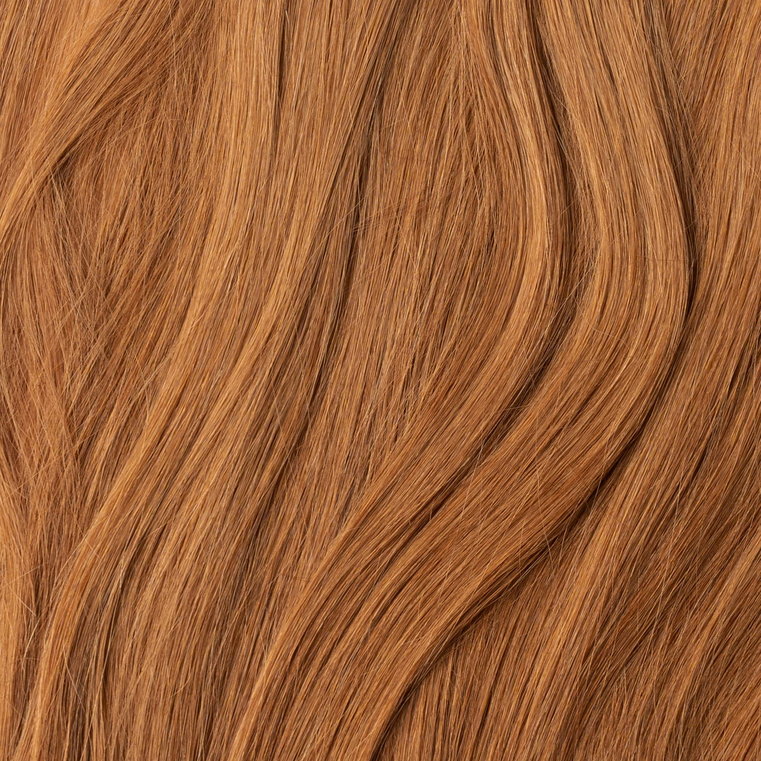 Microring extensions - Ljus rödbrun nr. 7