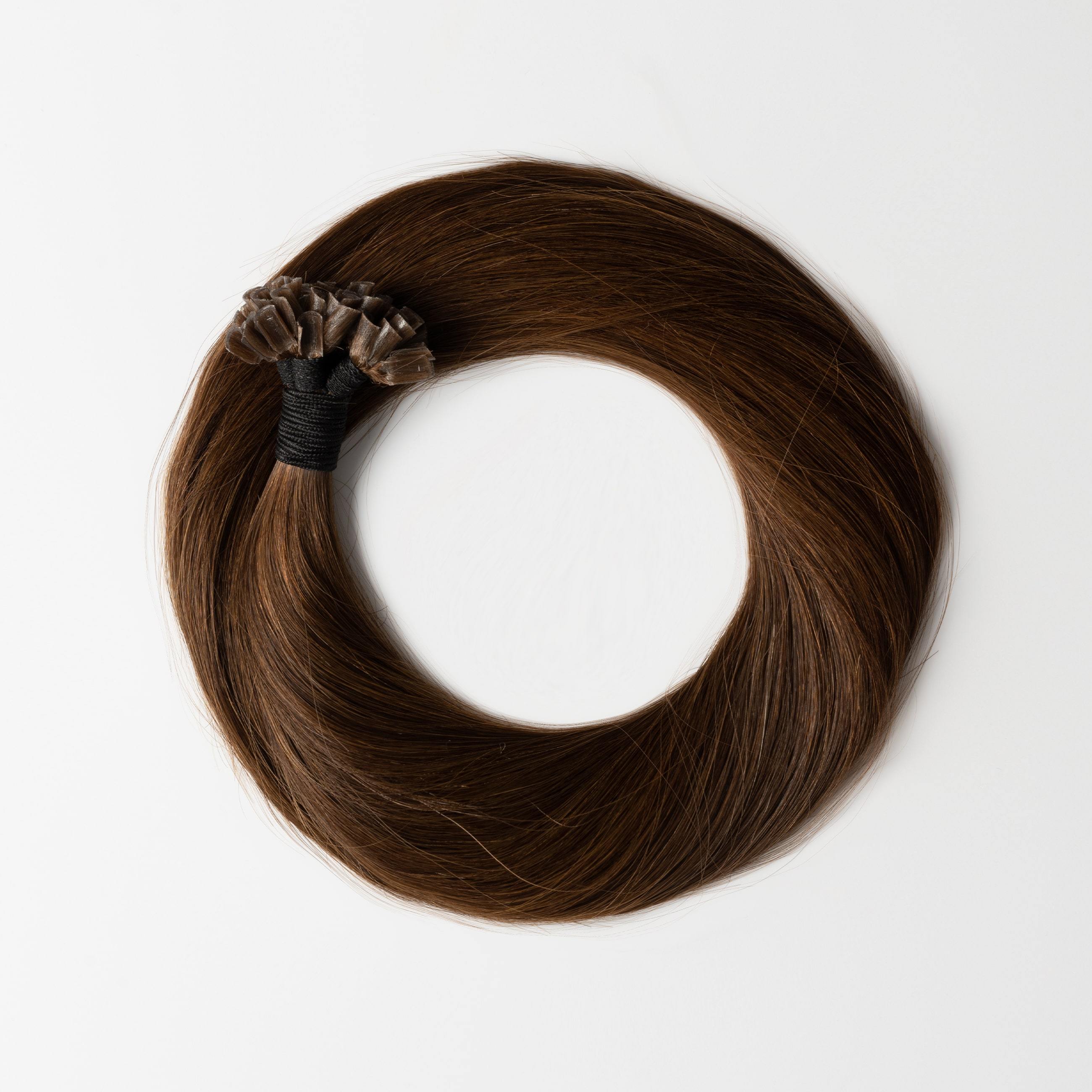 Nail Hair - Mörk kastanjebrun nr. 4
