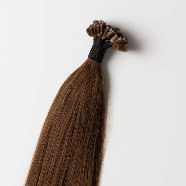 Nail Hair - Mörk kastanjebrun nr. 4