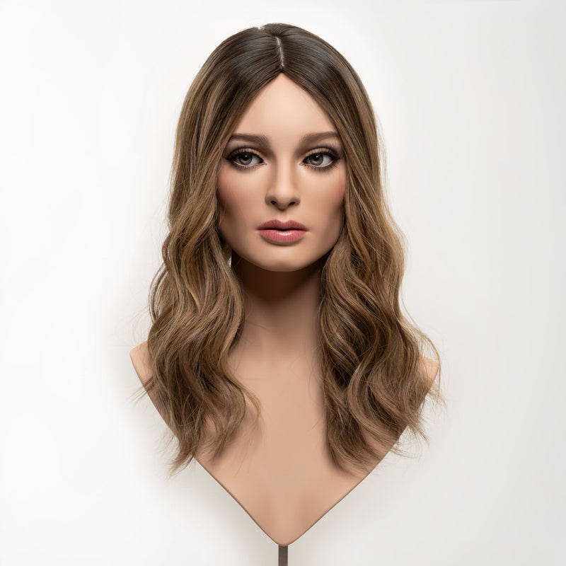 Abbie - Silk base Hair Topper