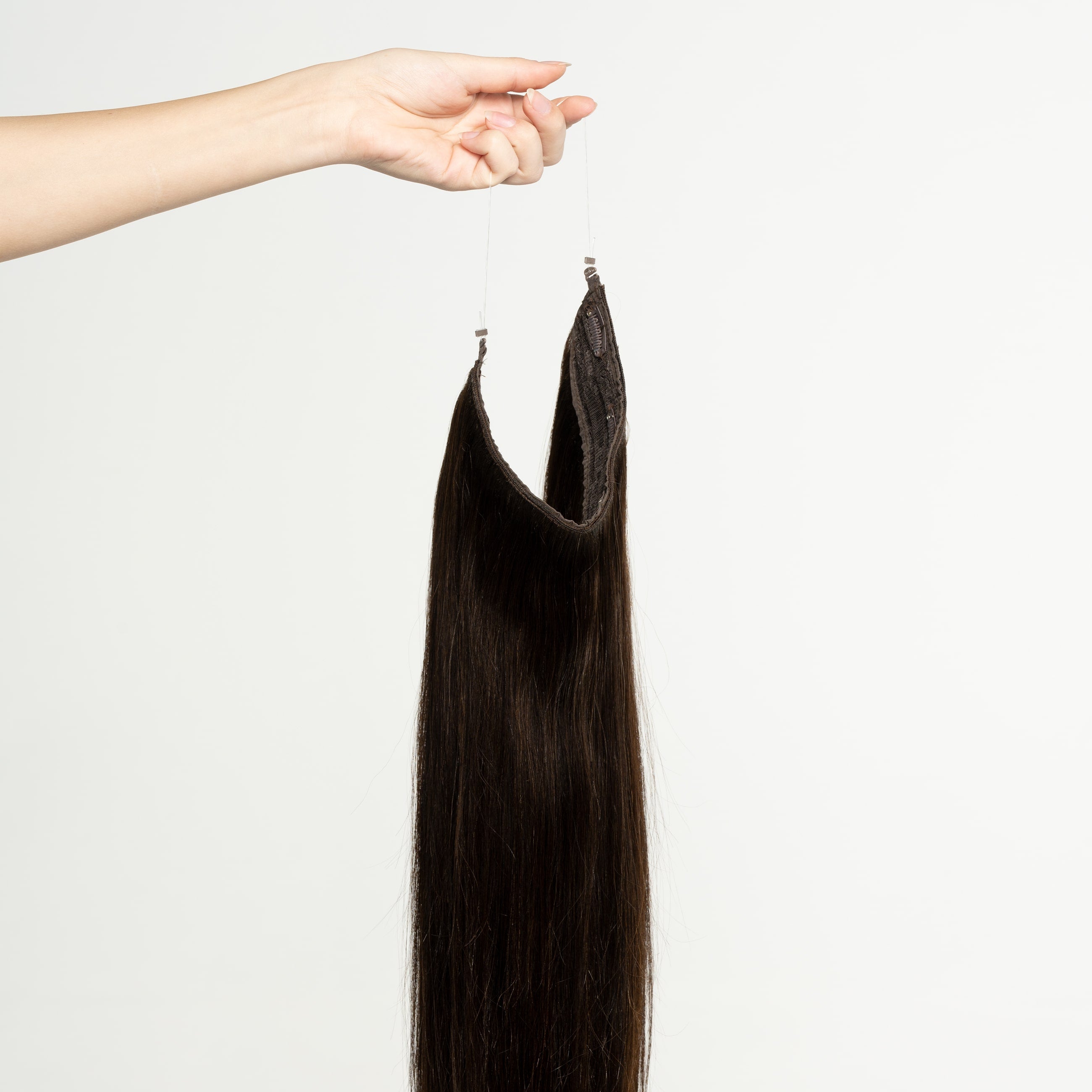 Halo extensions - Extra mörkbrun nr. 1B