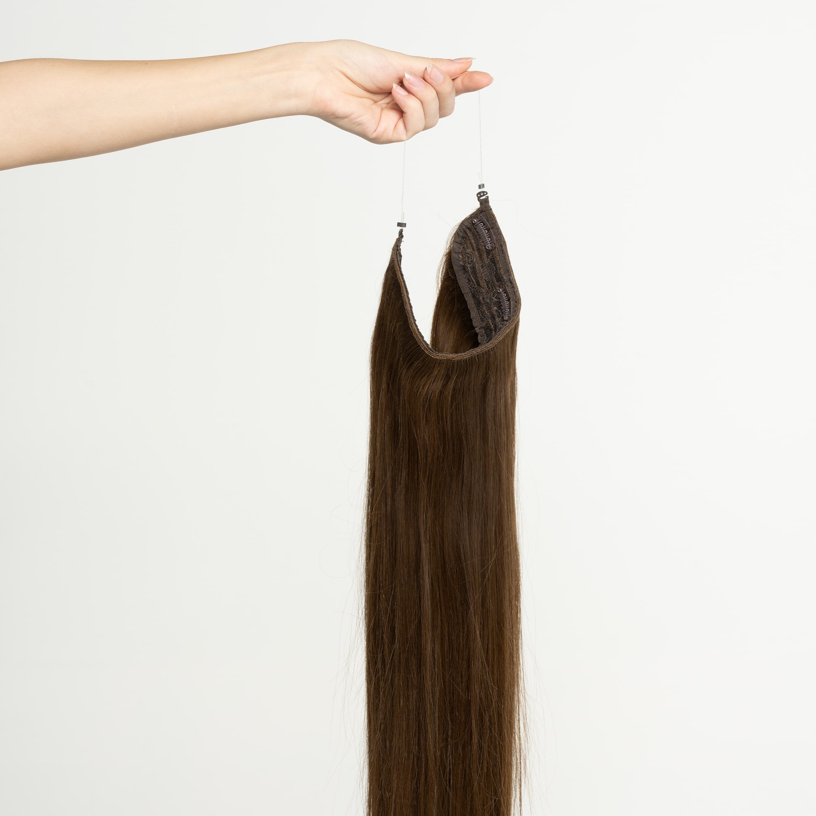 Halo extensions - Mörk kastanjebrun nr. 4