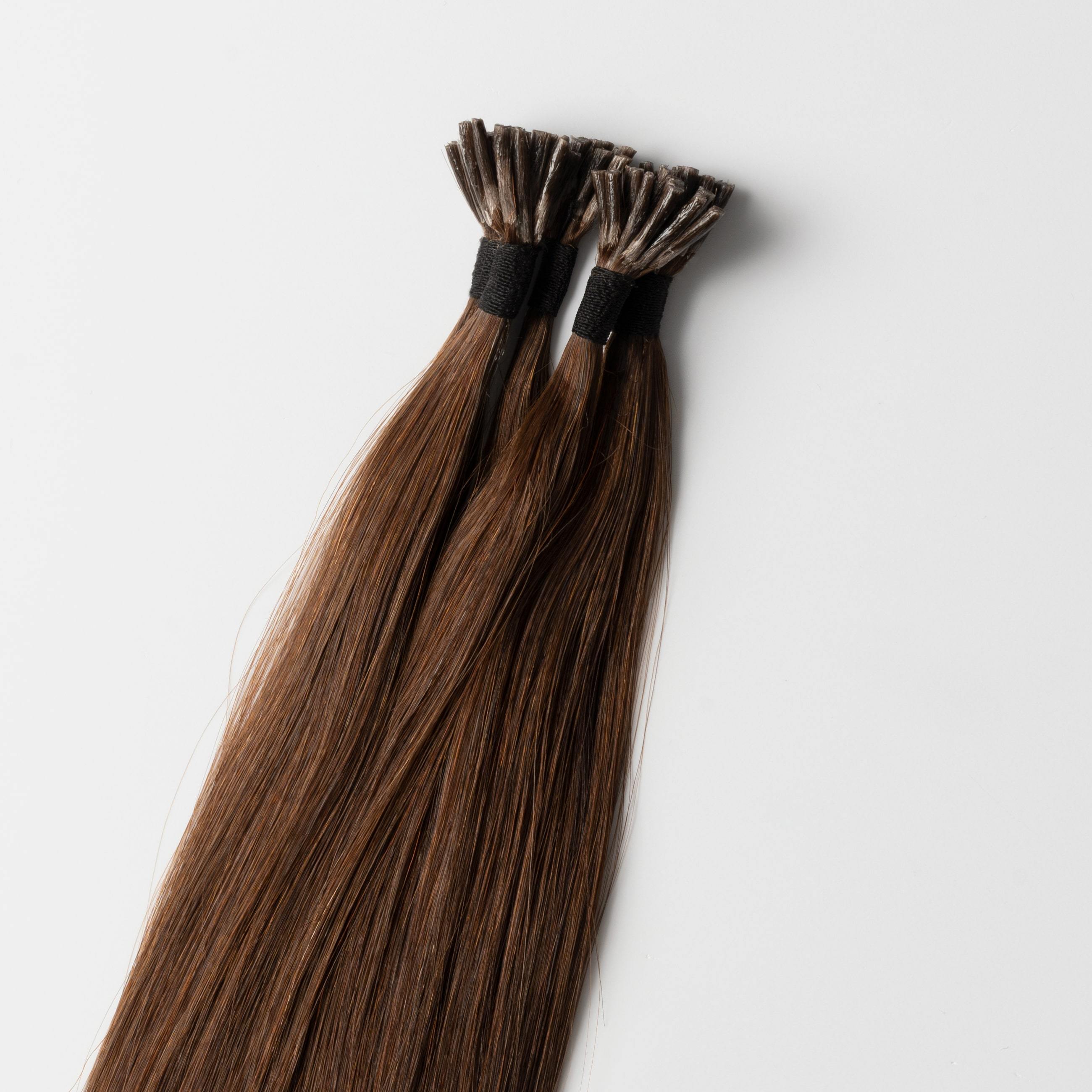 Microring extensions - Mörk kastanjebrun nr. 4