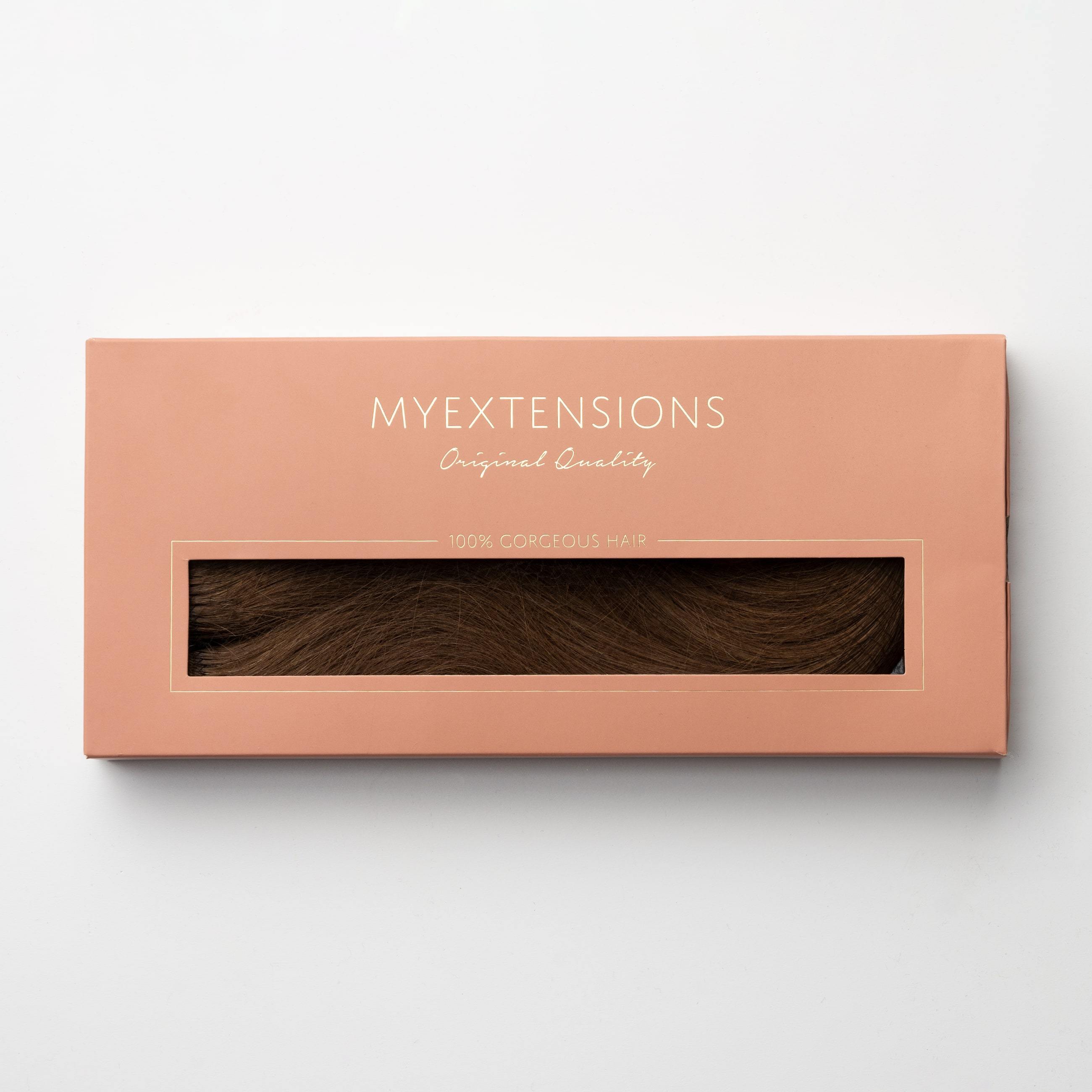 Halo extensions - Mörk naturbrun nr. 3