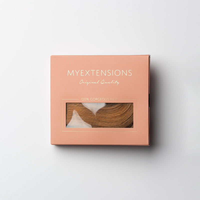 Microring extensions - Ljus rödbrun nr. 7