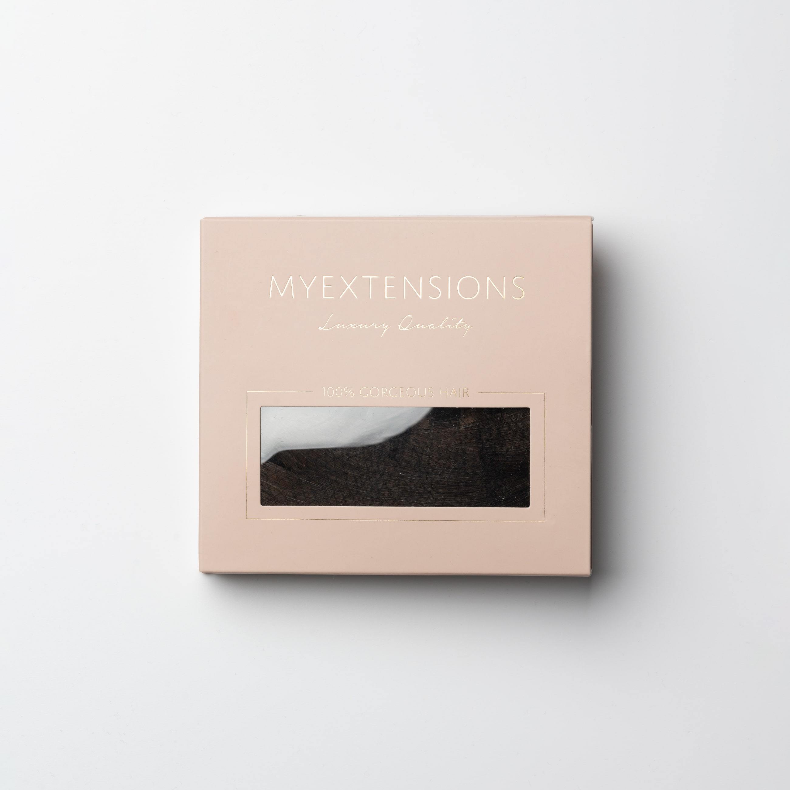 Tape extensions - Extra mörkbrun nr. 1B