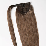 Clip in Ponytail - Askbrun nr. 5B