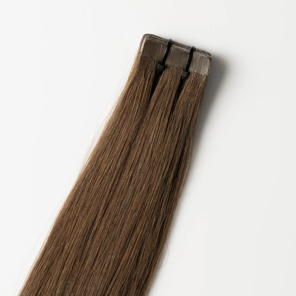 Tape extensions - Mörk naturbrun nr. 3