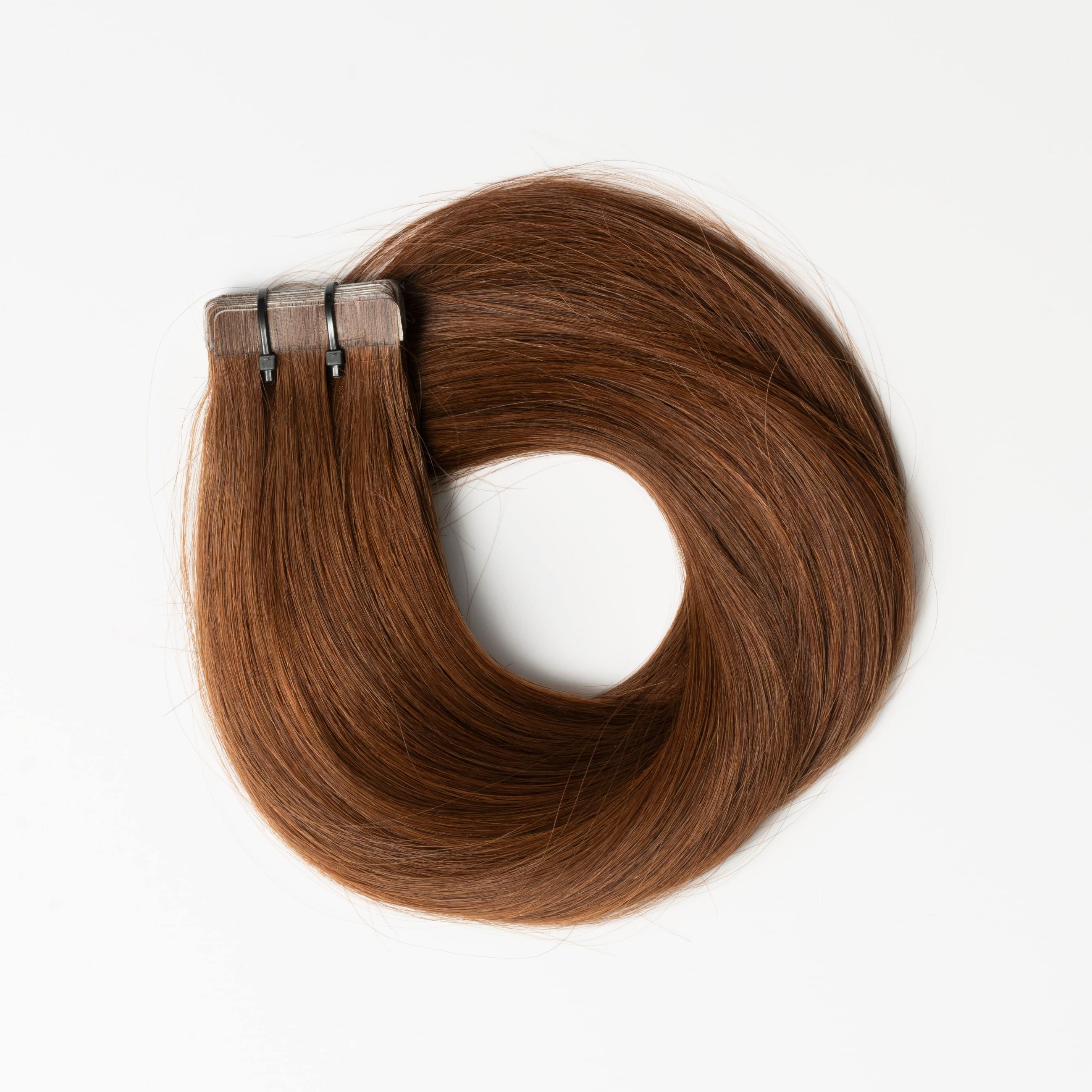Tape extensions - Rödbrun nr. 6